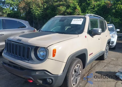 2015 Jeep Renegade Trailhawk from USA, damaged, VIN ZACCJBCT3FPC40464